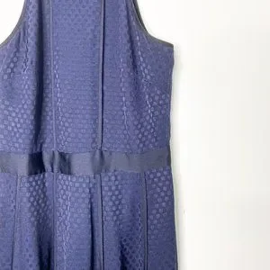 Banana Republic | Dresses | Banana Republic Polka Dot Paneled Fit Flare  Dress | Poshmark